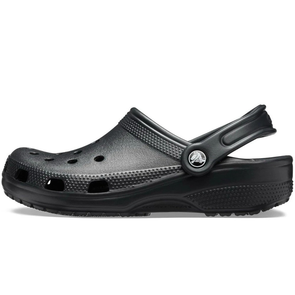 CROCS UNISEX ADULT CLASSIC CLOG SIZE: MEN 11 WOMEN 13 (M10 EU M45) - BLACK - Picture 3 of 4